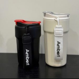 ABH3001 - Ly giữ nhiệt Ambert Coffee Cup 380ml - Đen, Trắng