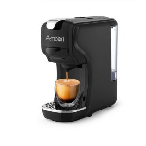 AB611BLK - Máy Pha Cà Phê Viên Nén 3in1 Capsule Coffee Machine Ambert, 1450W, 0.6L - Màu Đen