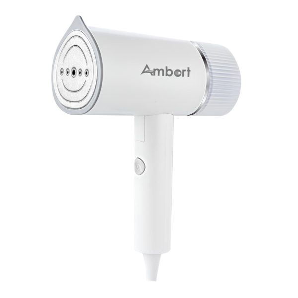 ABT21WHT - Bàn Là Hơi Nước Cầm Tay Gấp Gọn Ambert  Handy Steamer, 220-240V, 50/60Hz, 1200W, 100ml – Màu Trắng
