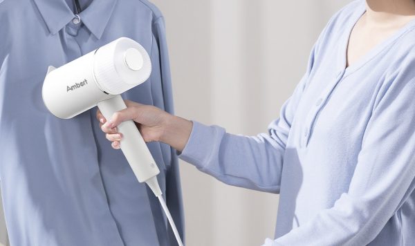 ABT21WHT - Bàn Là Hơi Nước Cầm Tay Gấp Gọn Ambert  Handy Steamer, 220-240V, 50/60Hz, 1200W, 100ml – Màu Trắng - Hình ảnh 2
